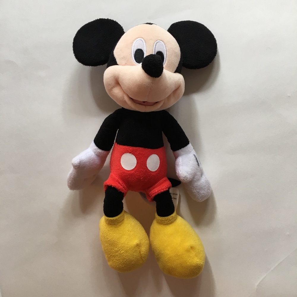 Disney Mickey 12" plush toy.